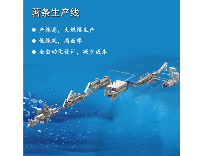 法式半熟薯條生產(chǎn)流水線設(shè)備